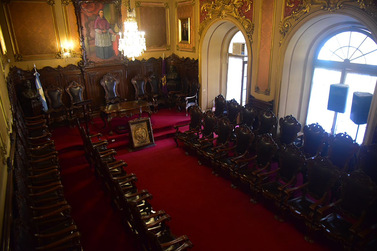 Salón de Grados de la Manzana Jesuita, (Pedro Castillo / La Voz )