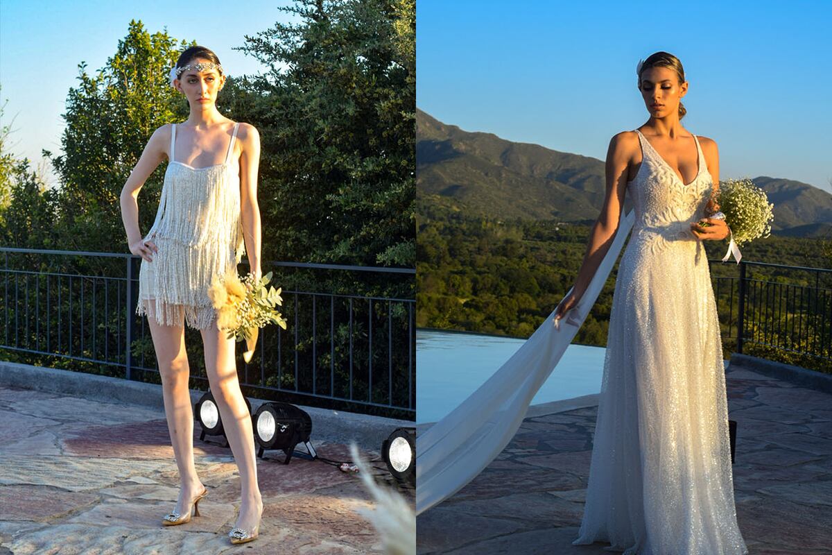 Sofía Ferreyra desplegó varias de sus producciones sobre una pasarela que resaltó todos los detalles y colores que la diseñadora plasmó.