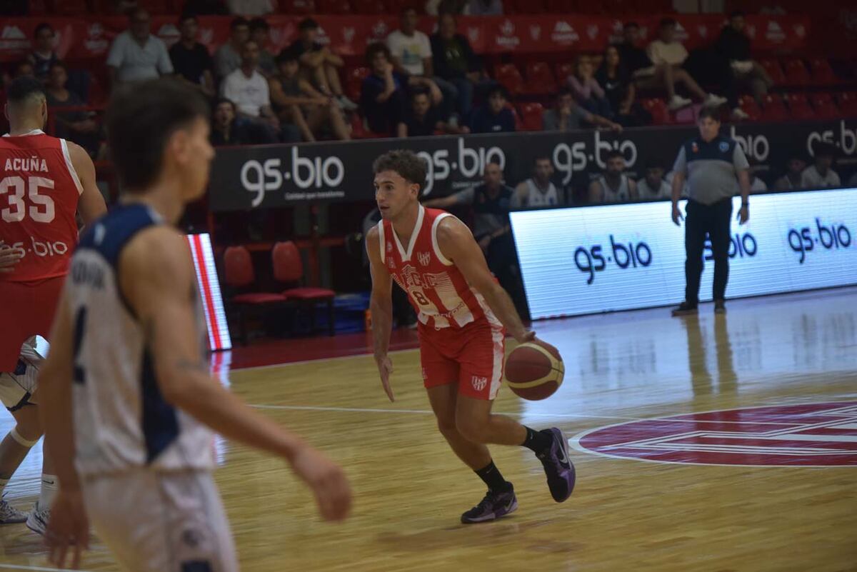 Luciano Guerra fue uno de los jugadores con más minutos en cancha en el triunfo de Instituto ante Argentino. (Facundo Luque / La Voz)