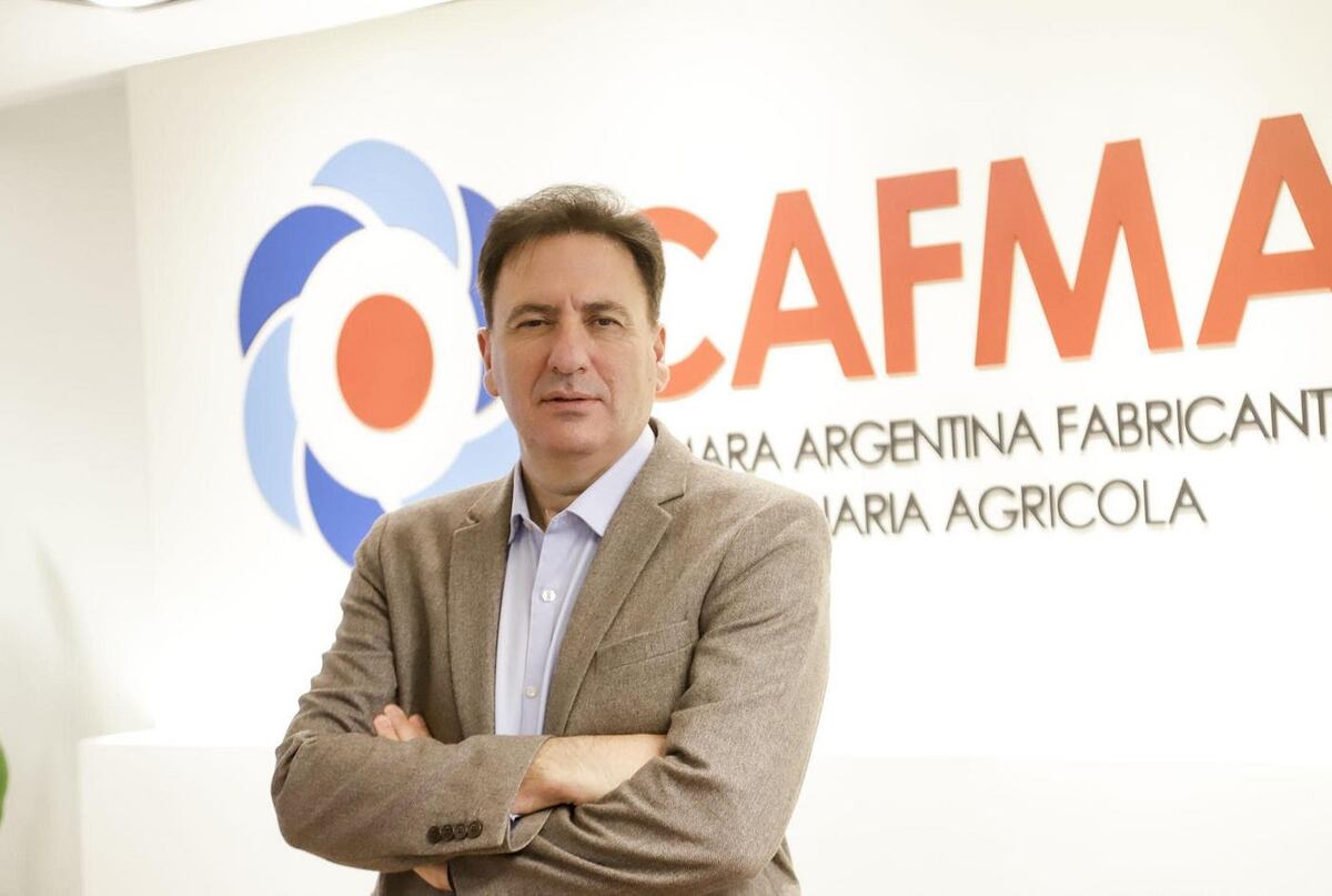 El empresario cordobés Eduardo Borri, nuevo presidente de la Cámara Argentina de Fabricantes de Maquinaria Agrícola. (Gentileza Cafma)