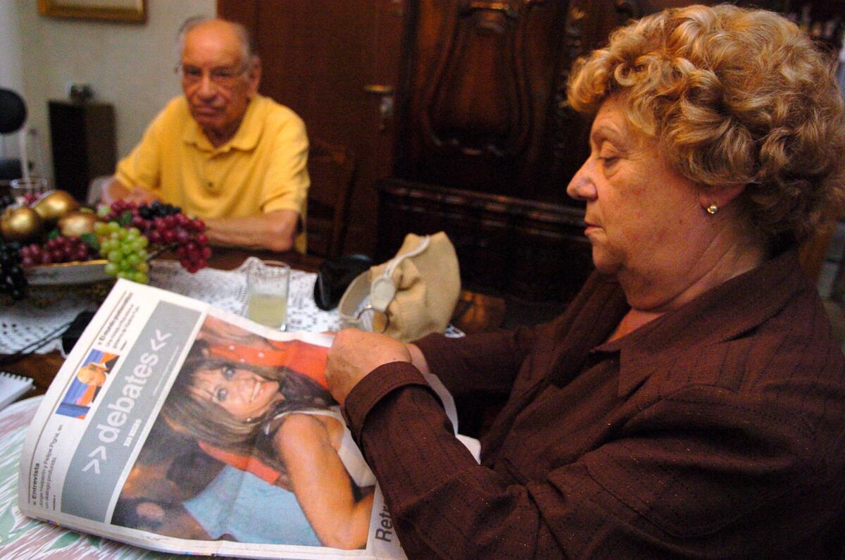 Río Cuarto. "Nené" Grassi, madre de Nora Dalmasso, en una foto de archivo (La Voz).