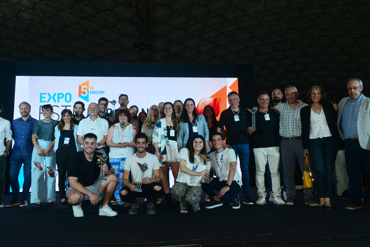 Entrega de premios en la Expo Estilo Casa, en Ferial. (Nicolás Bravo / La Voz)