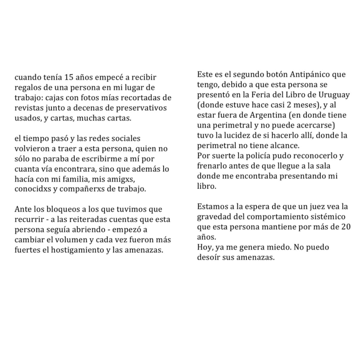 El calvario de Celeste Cid. (Captura)