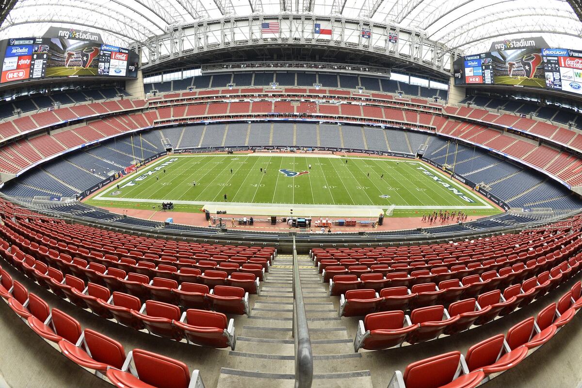El interior del NRG Stadium.