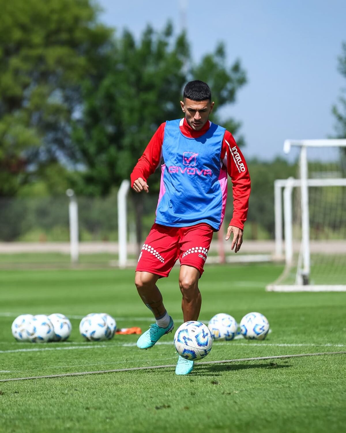 Giuliano Cerato, titular ante Lanús. (IACC).