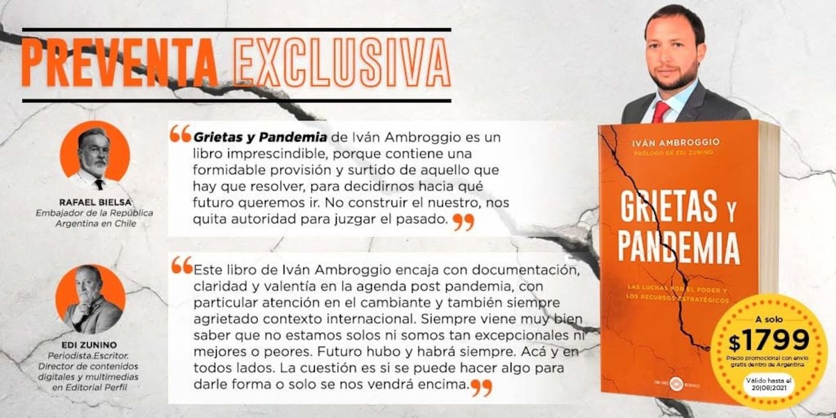 El autor del libro, Iván Ambroggio