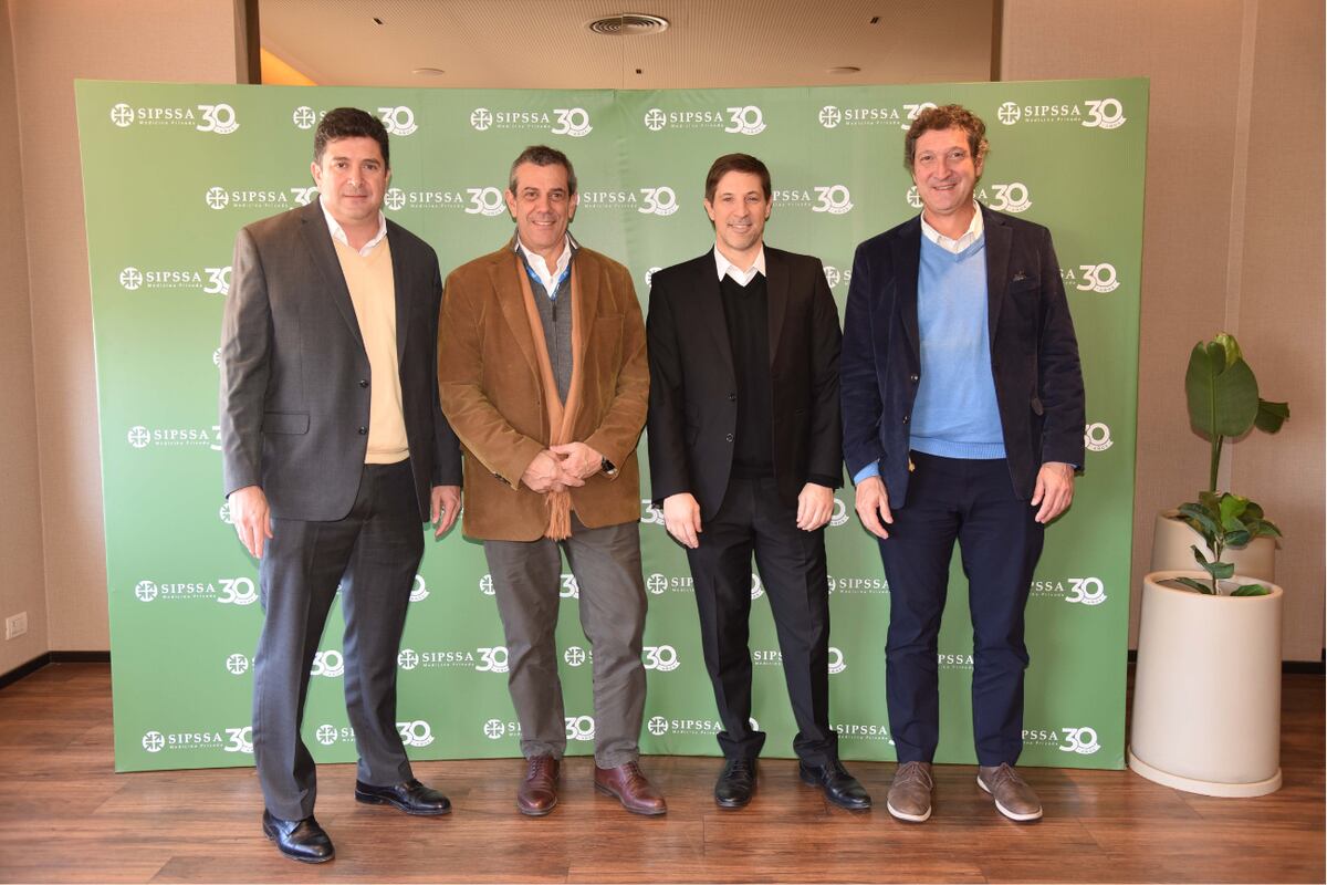 Directorio SIPSSA en los festejos por los 30 años de la prestadora de salud (SIPSSA).