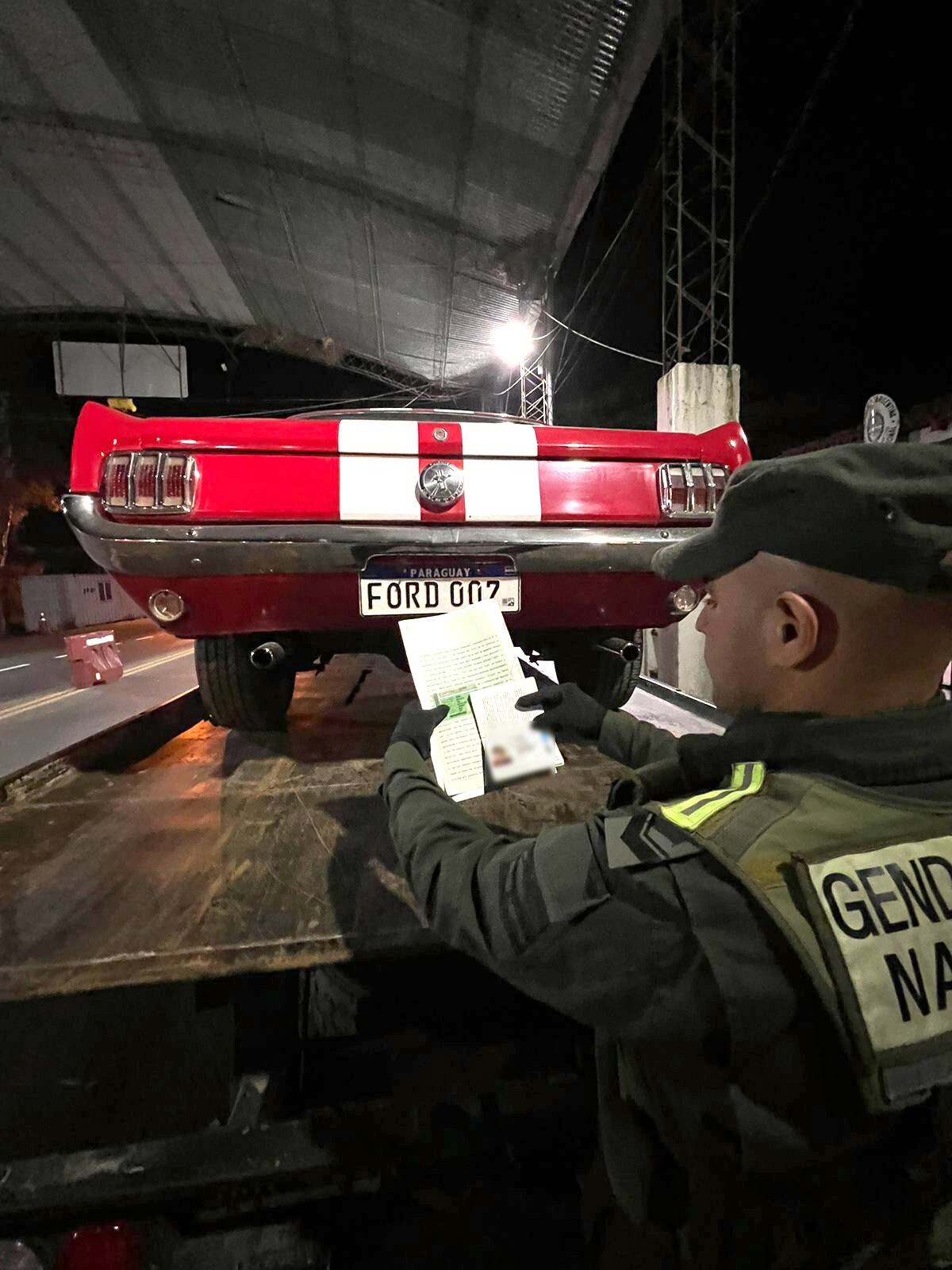 El Mustang. (Gendarmería)