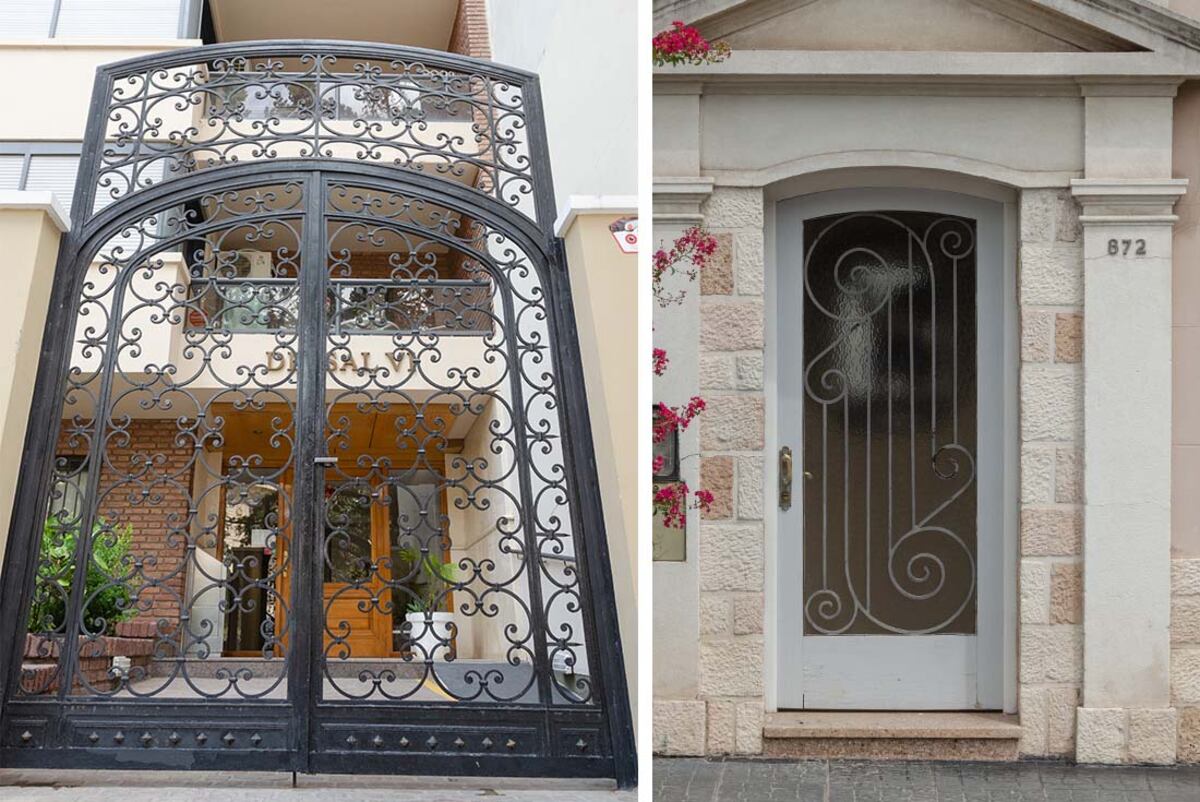 Distinguidas. Edificios modernos recuperaron las rejas de las antiguas casonas de Córdoba, revalorizando la propiedad.