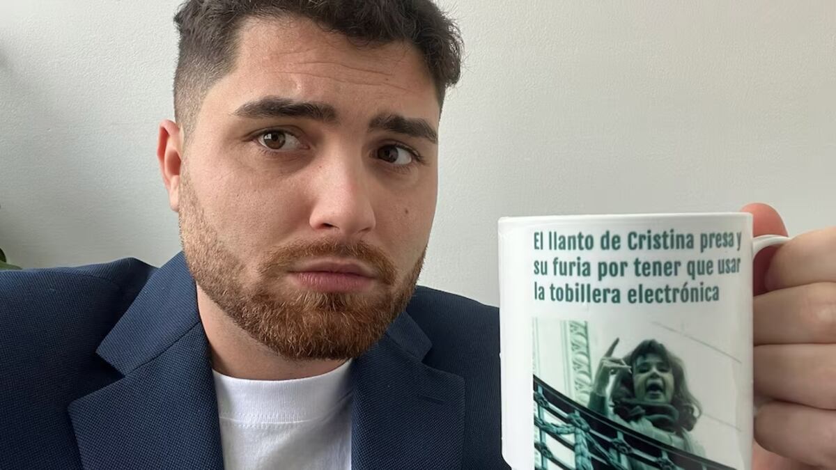 Mar del Plata: agredieron a un concejal por usar una remera con la condena a Cristina Kirchner (Gentileza: Infobae)