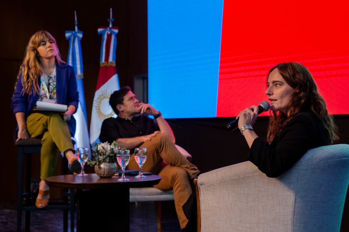 Ana Iparraguirre de Dynamis y Matías Bianchi de Asuntos del Sur, algunos de los expertos que disertaron en los paneles. (Foto: Comunicación Legislatura de Córdoba)