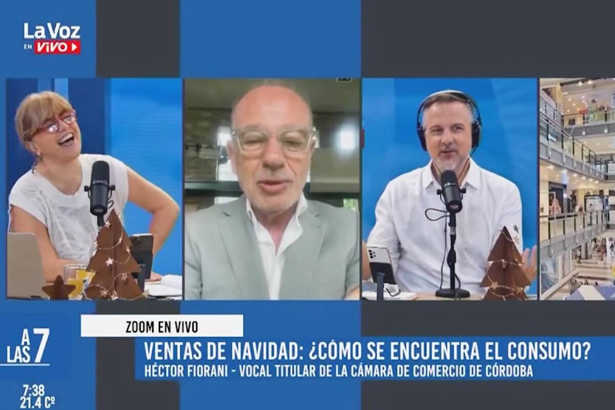 Héctor Fiorani en La Voz En Vivo. (Captura)