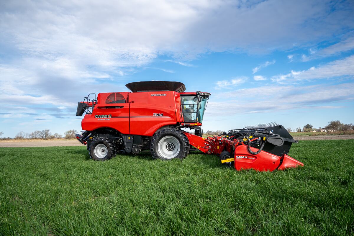 PRODUCCCIÓN NACIONAL. Case IH comenzará a fabricar en Córdoba su familia de cosechadoras Serie 260. (Gentileza Case IH)