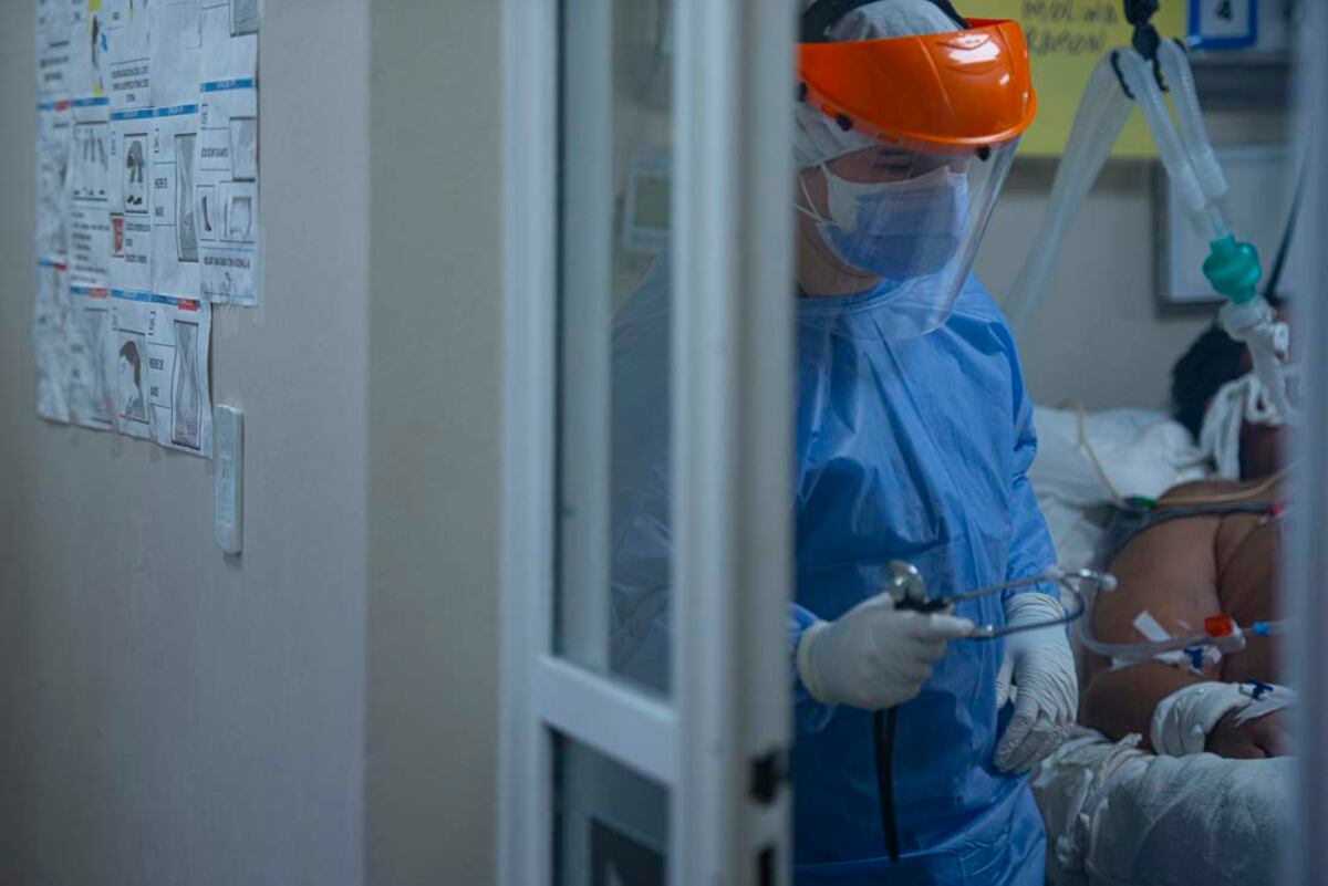 Las terapias intensivas de muchos hospitales en Córdoba están al borde de la saturación. (Facundo Luque)