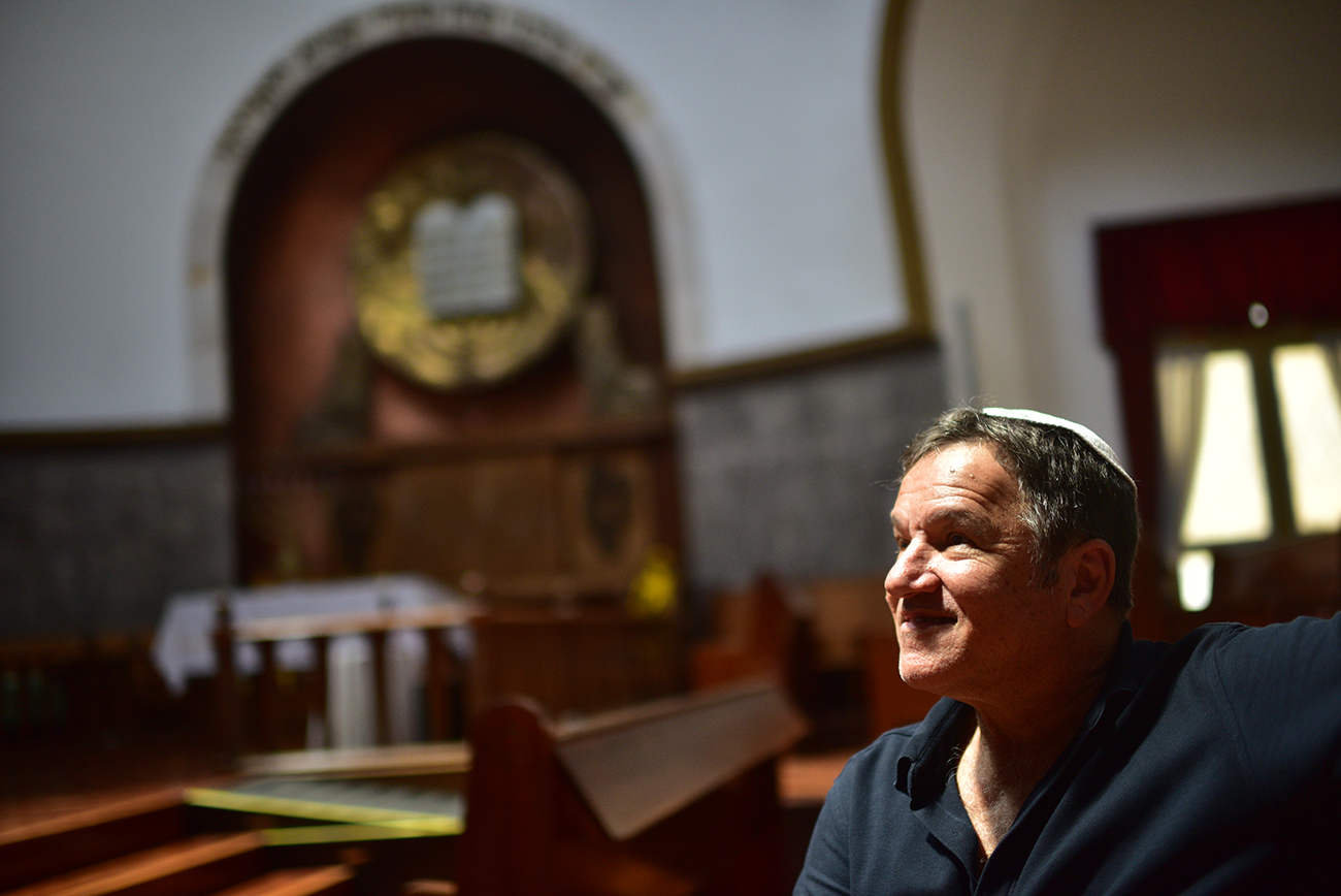 Rabino Marcelo Polakoff. (Pedro Castillo / La Voz)