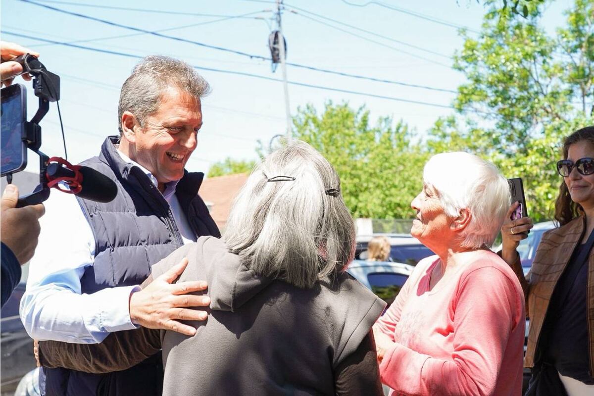 Votó el excandidato presidencial Sergio Massa en Tigre. (Frente Renovador)