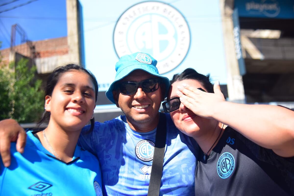Cara 'e Cancha de Belgrano en la previa del partido con Club Atlético Unión. (Javier Ferreyra / La Voz)