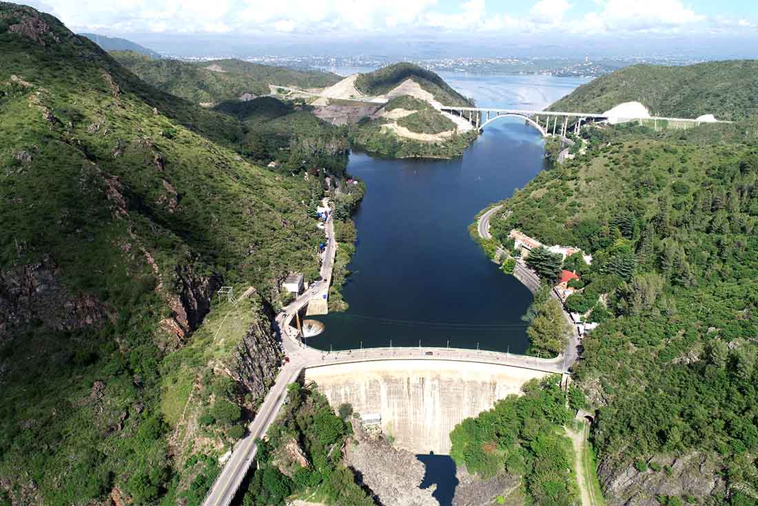Dique San Roque.