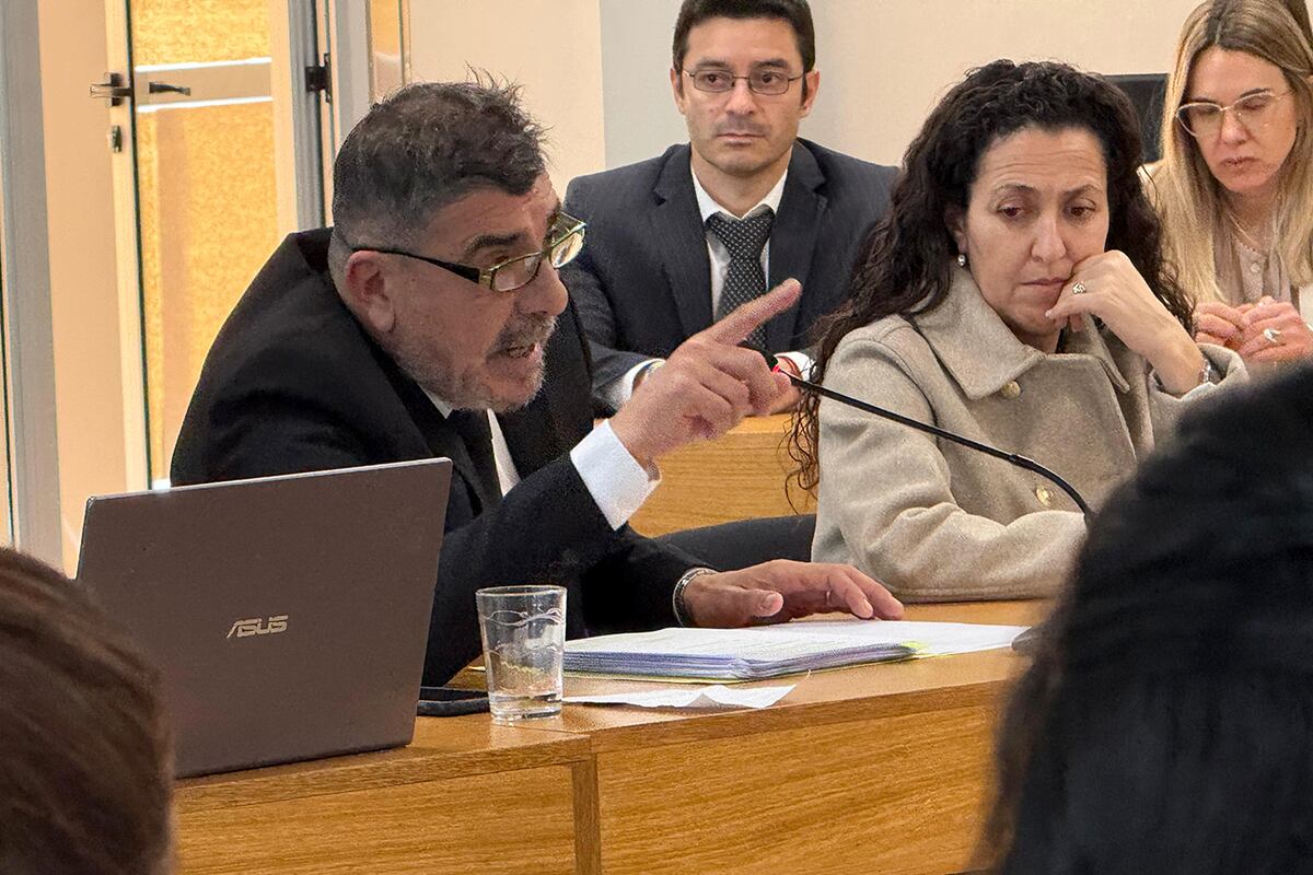 Juicio por el caso Solange Musse. Alegato del fiscal Julio Rivero. (Tomy Fragueiro / La Voz)