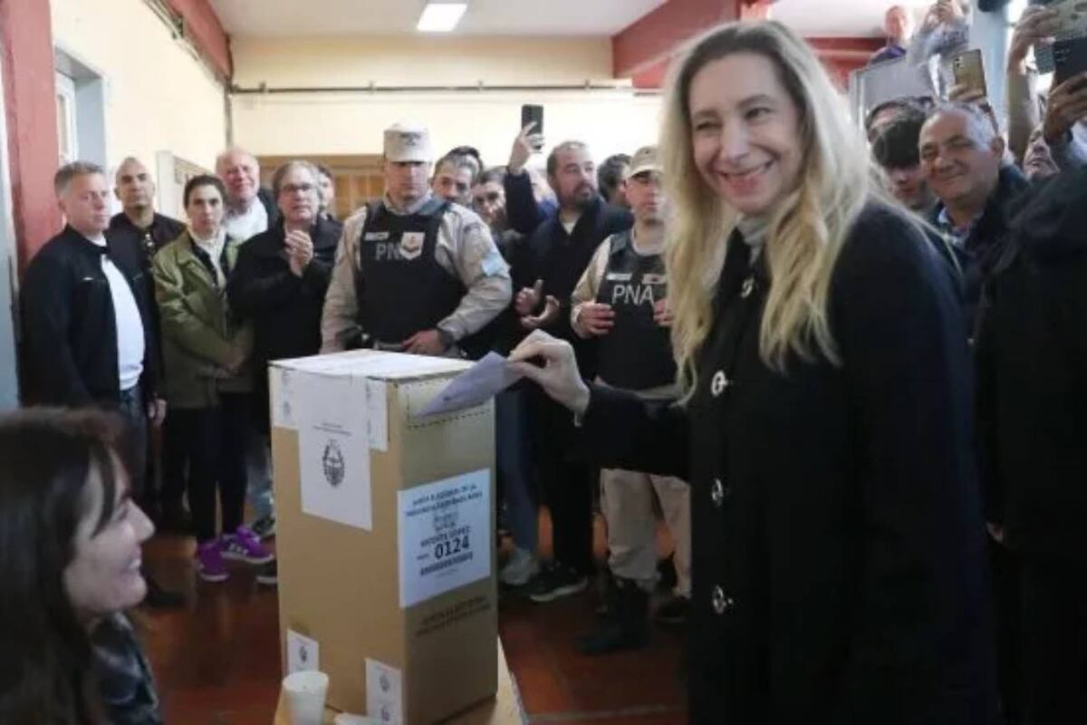 Votó Karina Milei. (Redes)