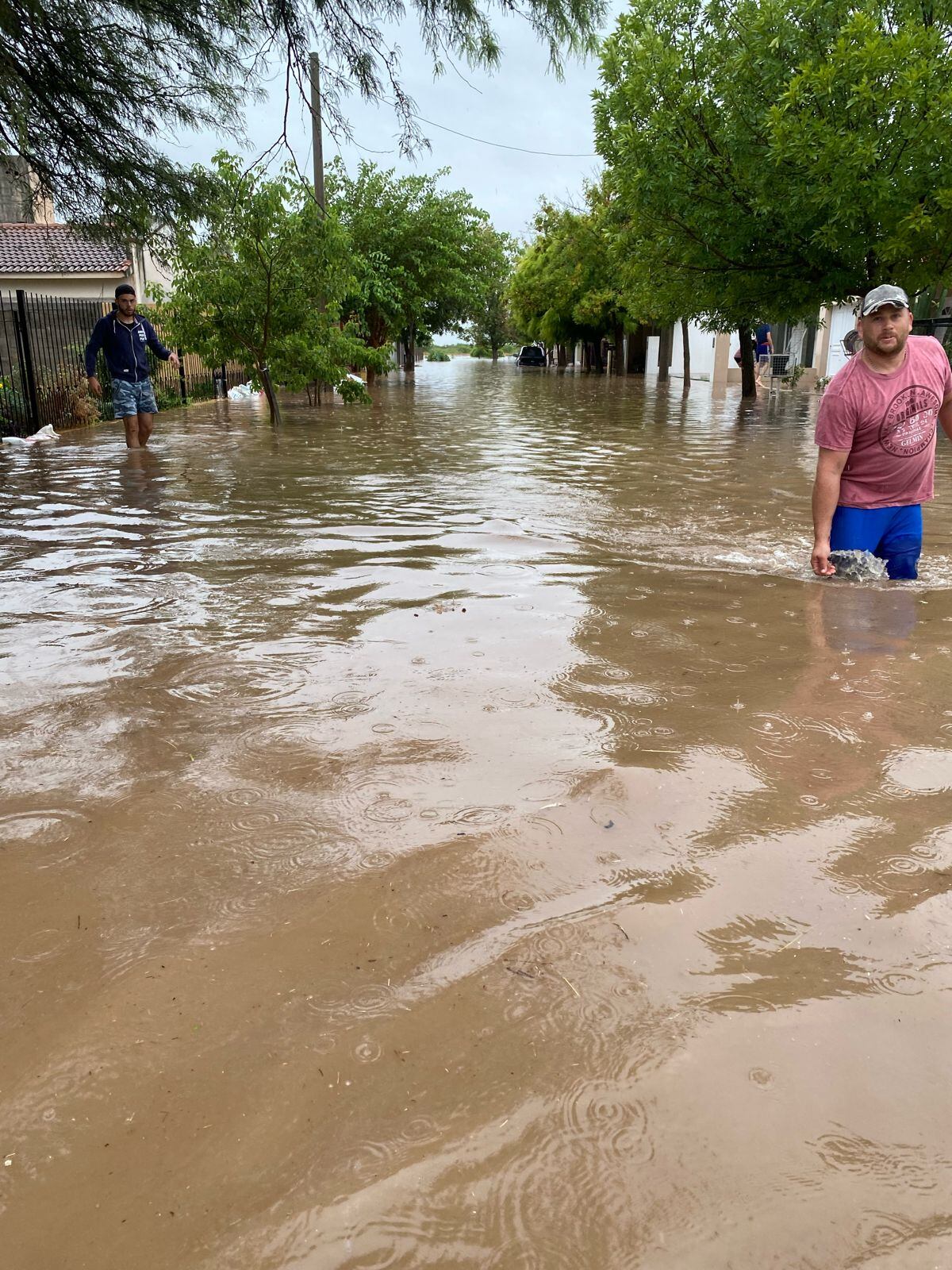 Obispo Trejo. Inundada (Gentileza).