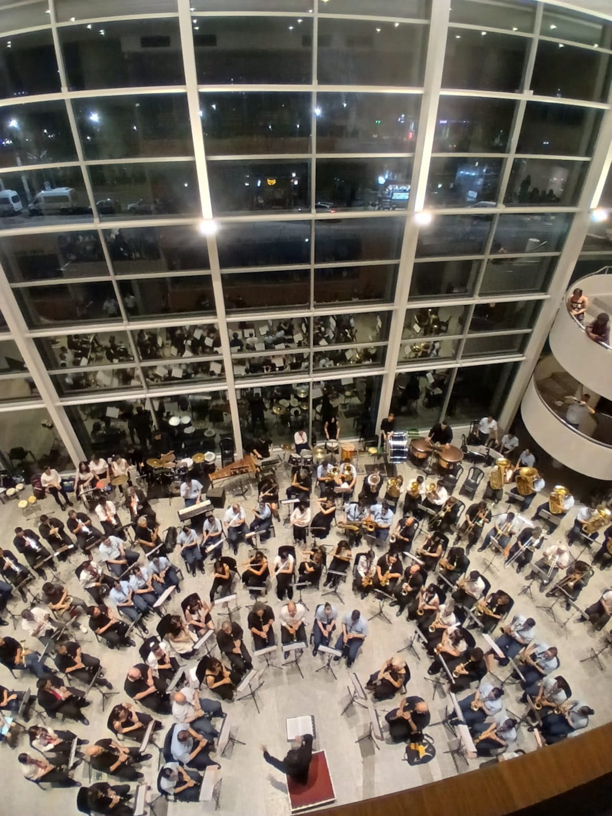 Encuentro de bandas en el Concejo Deliberante de Córdoba.