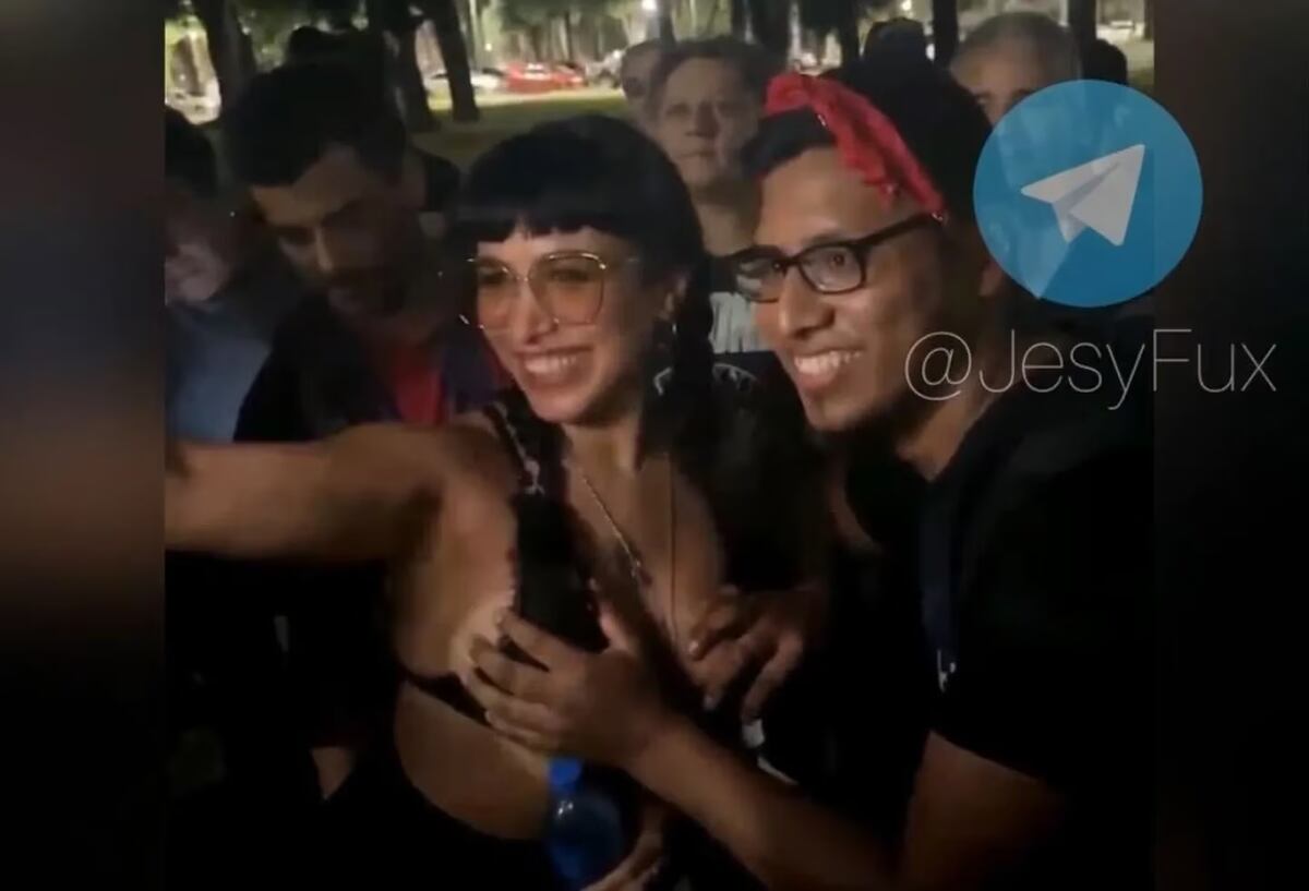Jésy Fux protagonizó un escándalo en Rosario.