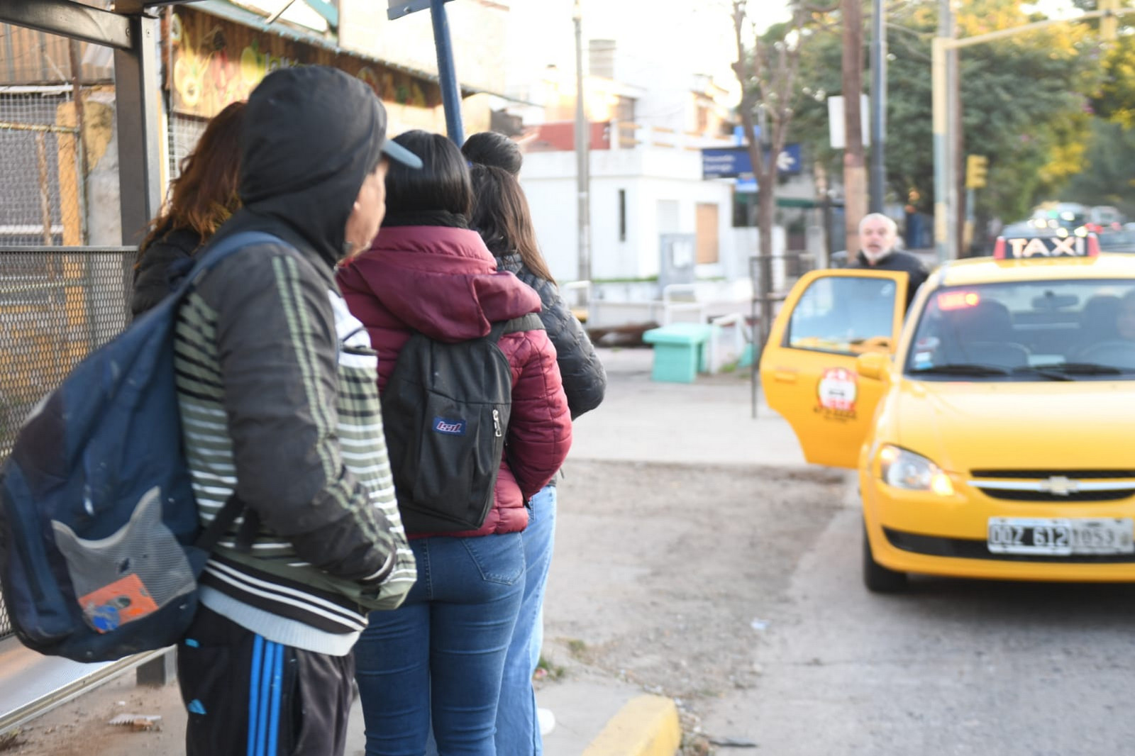 Se levantó el paro de transporte durante la madrugada. (Ramiro Pereyra / La Voz)