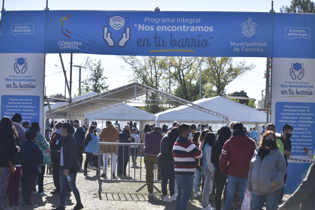 Programa "Nos encontramos en tu barrio". Operativo de salud en barrio Ituzaingó.
(Ramiro Pereyra)