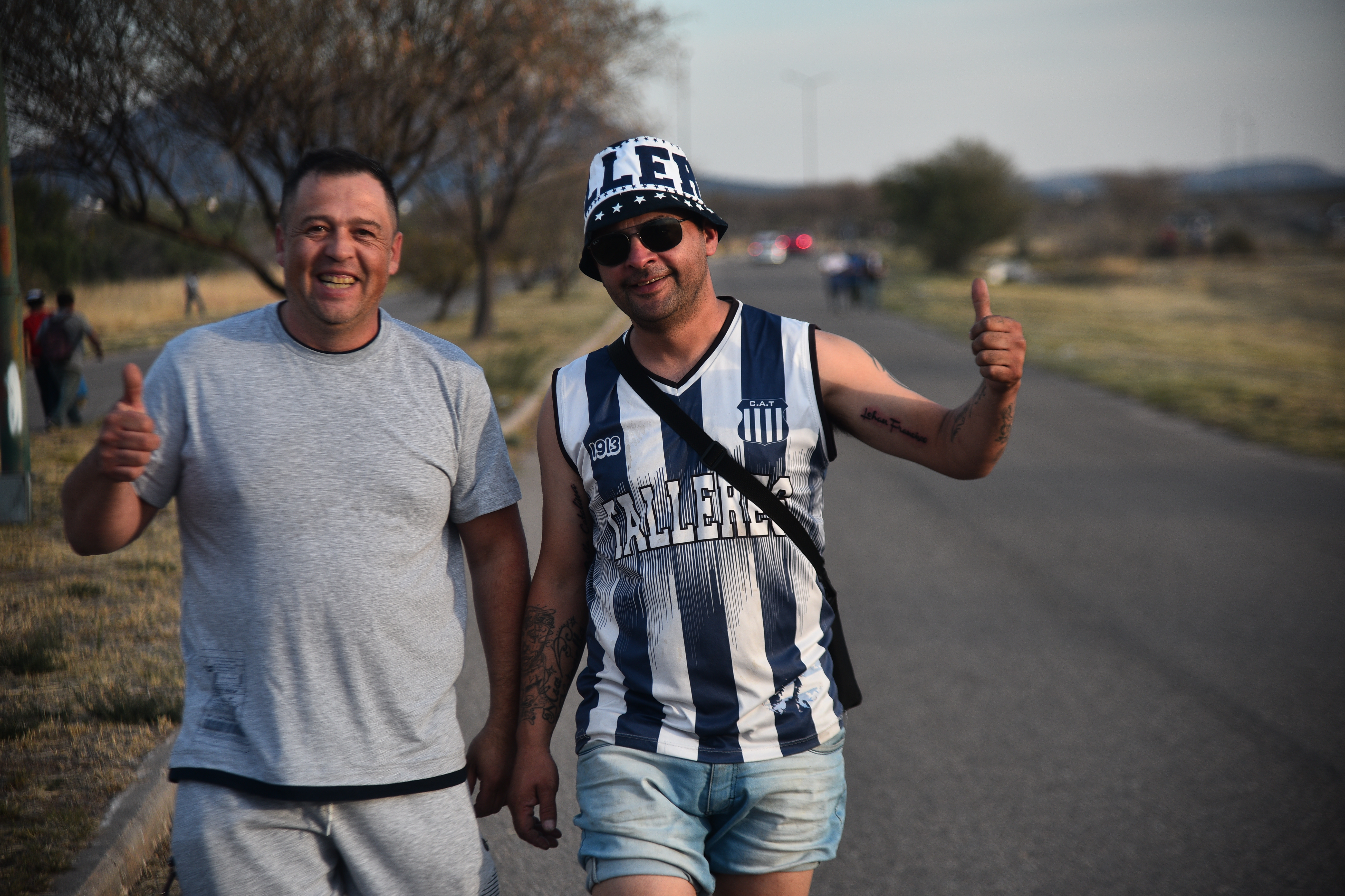 Cara 'e Cancha de Talleres en la previa del partido entre Talleres y Godoy Cruz por los octavos de final de la Copa Argentina en San Luis. (Pedro Castillo / La Voz)