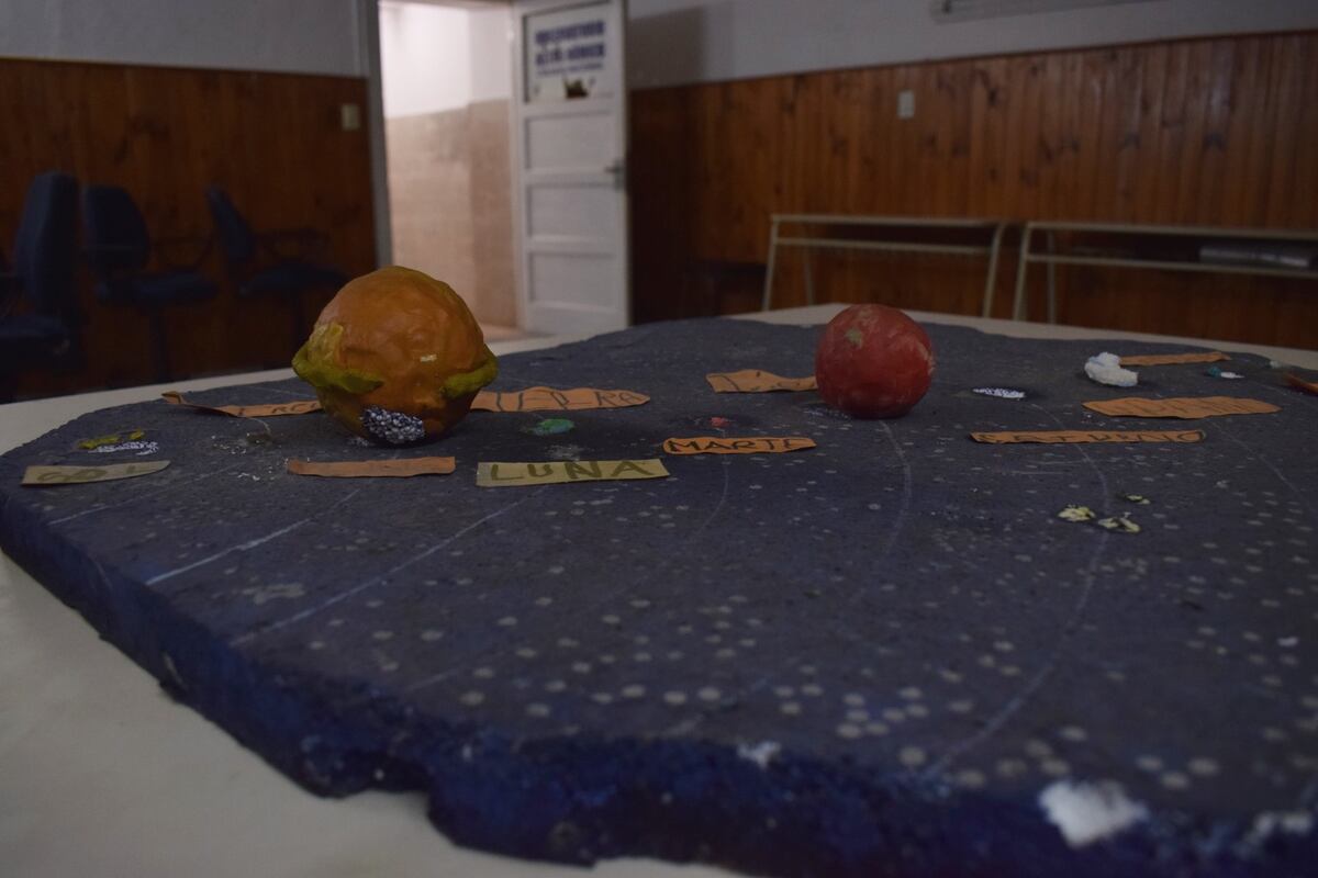 Colegio ex Nacional. Actividad de astroturismo en Río Cuarto (Gentileza).