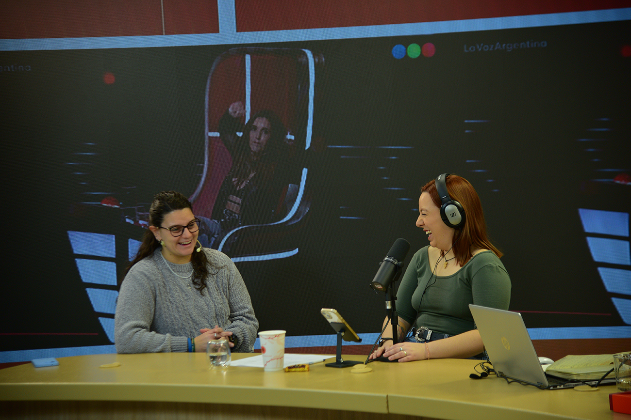 La Voz en Vivo. Lucila Garombo, cantante elegida en La Voz Argentina. (Pedro Castillo / La Voz)