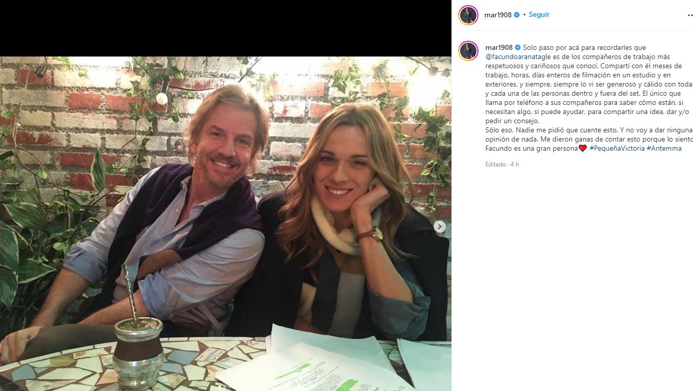 Instagram de Mariana Genesio Peña