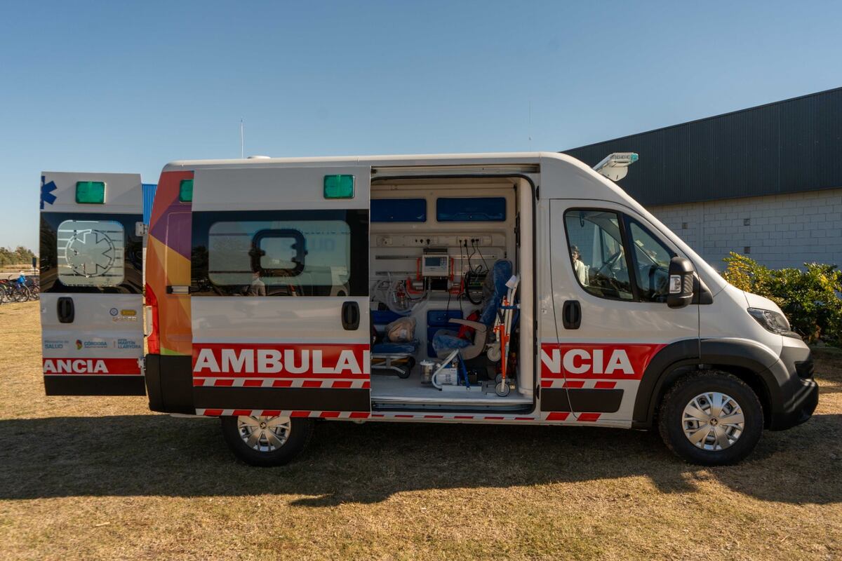Las nuevas ambulancias que entrega a la Provincia a su red de hospitales (Gobierno de Córdoba)