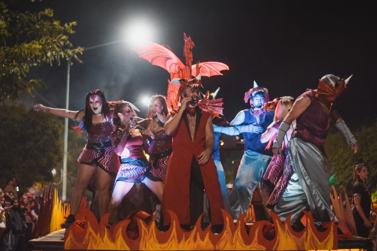 Comenzó una nueva edición del Carnaval de Dolavon en Chubut. (Foto: gentileza Dolavon)