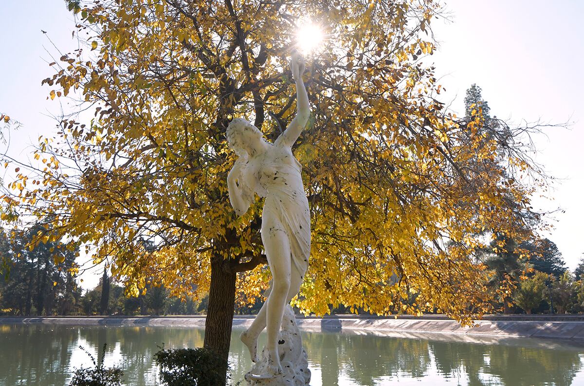 Otoño en Mendoza en el Parque General San Martín
Foto: Orlando Pelichotti