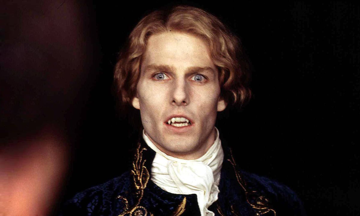 Tom Cruise en "Entrevista con el vampiro".
