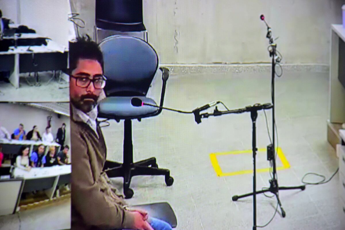 Juicio Neonatal. Declara el ex Ministro de Salud de la Provincia, Diego Cardozo. (Pedro Castillo / La Voz)