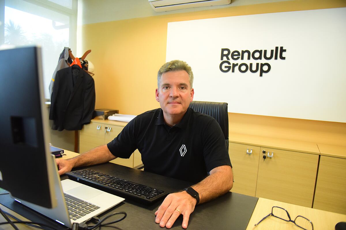 André Pinto, director de la Fábrica Santa Isabel de Renault Argentina . (José Gabriel Hernández / La Voz)