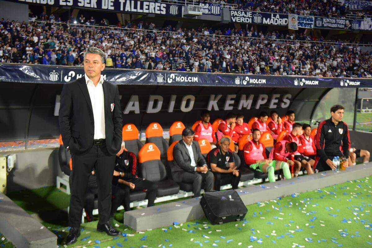Talleres ante River, por la fecha 13 del Clausura. (Nicolás Bravo / La Voz).