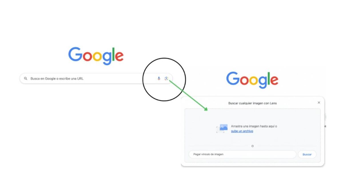 Cómo buscar una imagen con Google Lens.