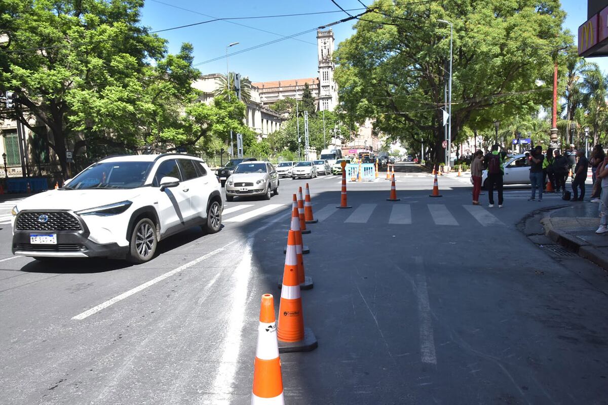 Prueba piloto en Colón y Avellaneda. (Ramiro Pereyra / La Voz / Archivo)