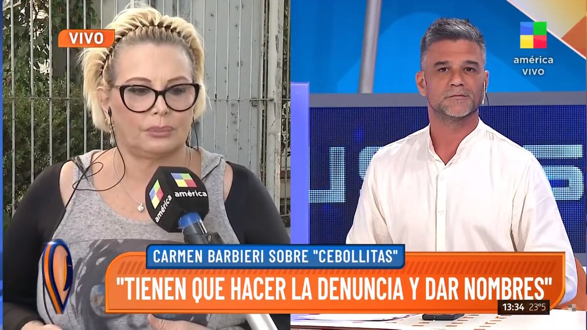 Carmen Barbieri sobre las denuncias por maltrato en "Cebollitas"