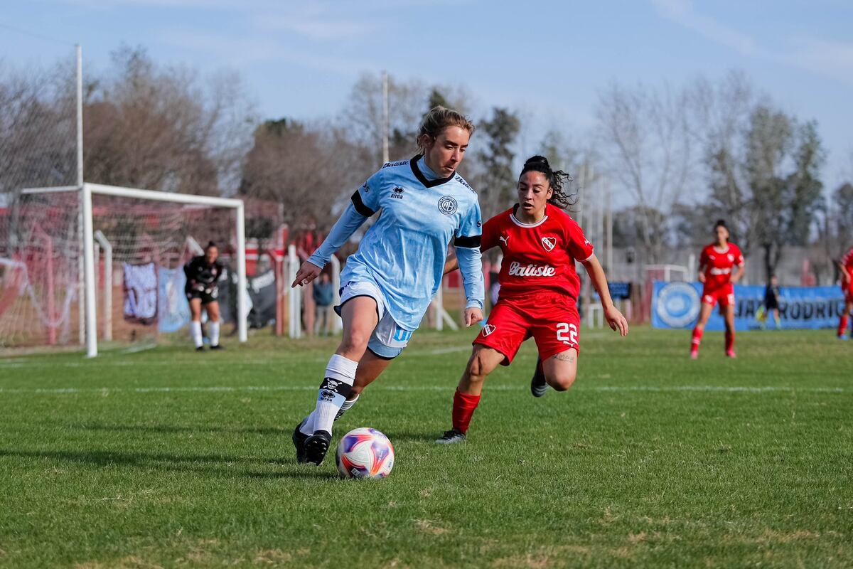 Las Piratas cayeron 2-0 en su visita a Independiente, por la última fecha del certamen de Primera A de AFA del fútbol femenino. (Prensa Belgrano)