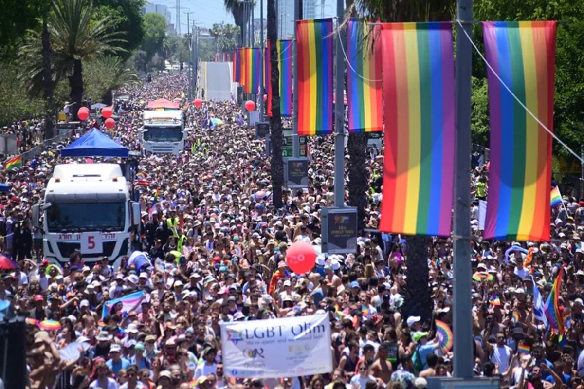 Marcha del Orgullo Gay en Tel Aviv 2022