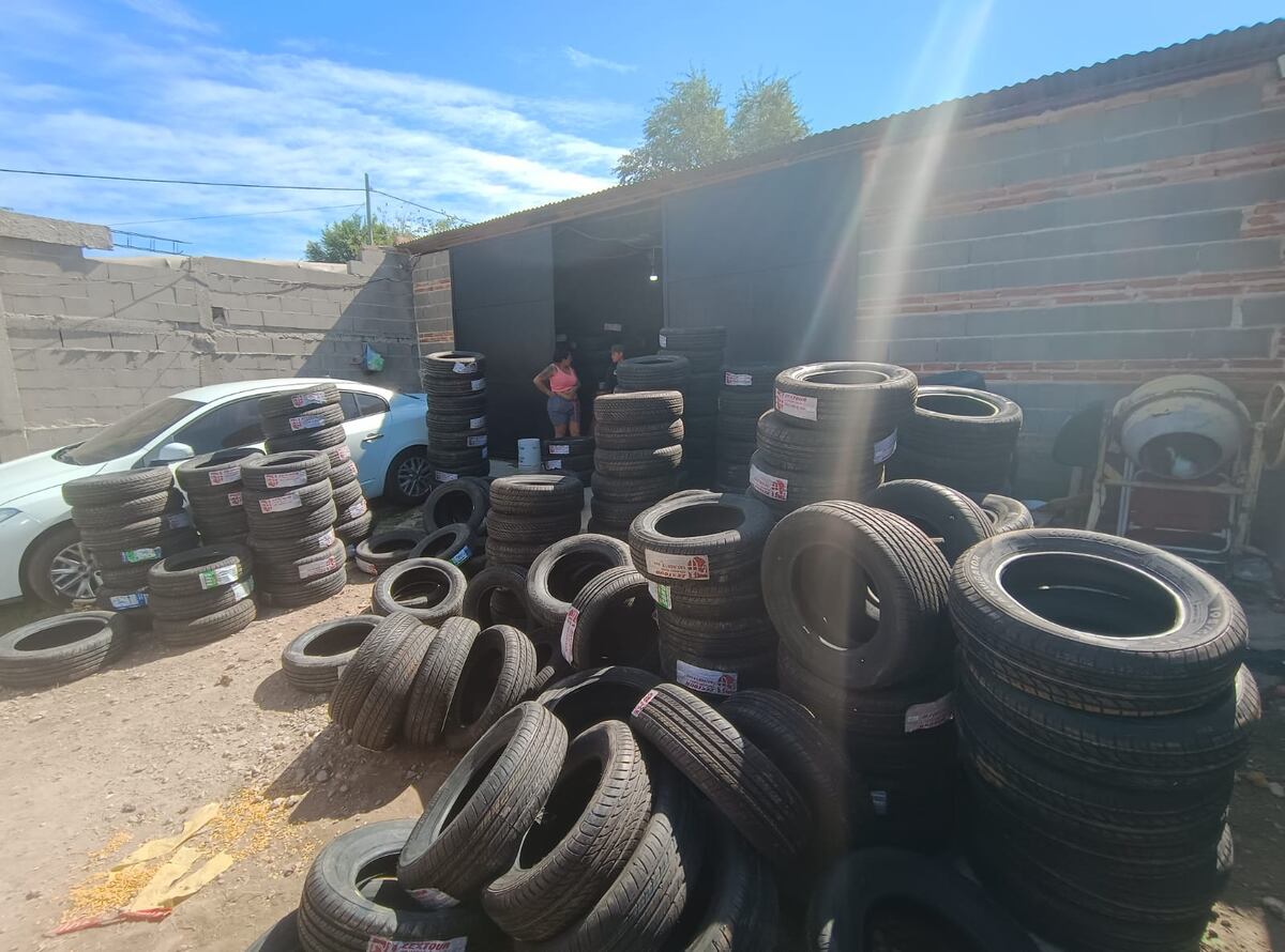 El secuestro de elementos. (Gendarmería)