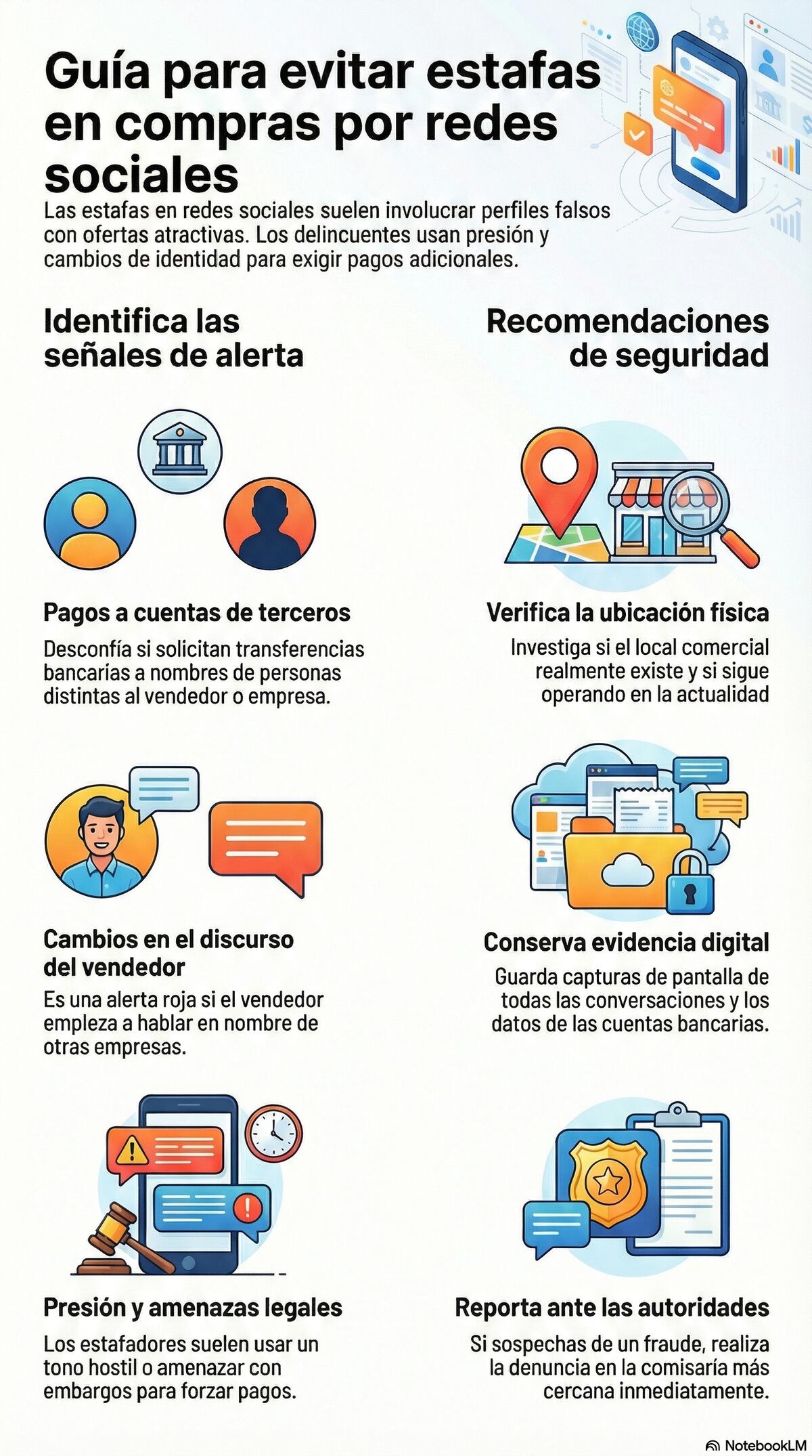 Estafas por ventas de repuestos.