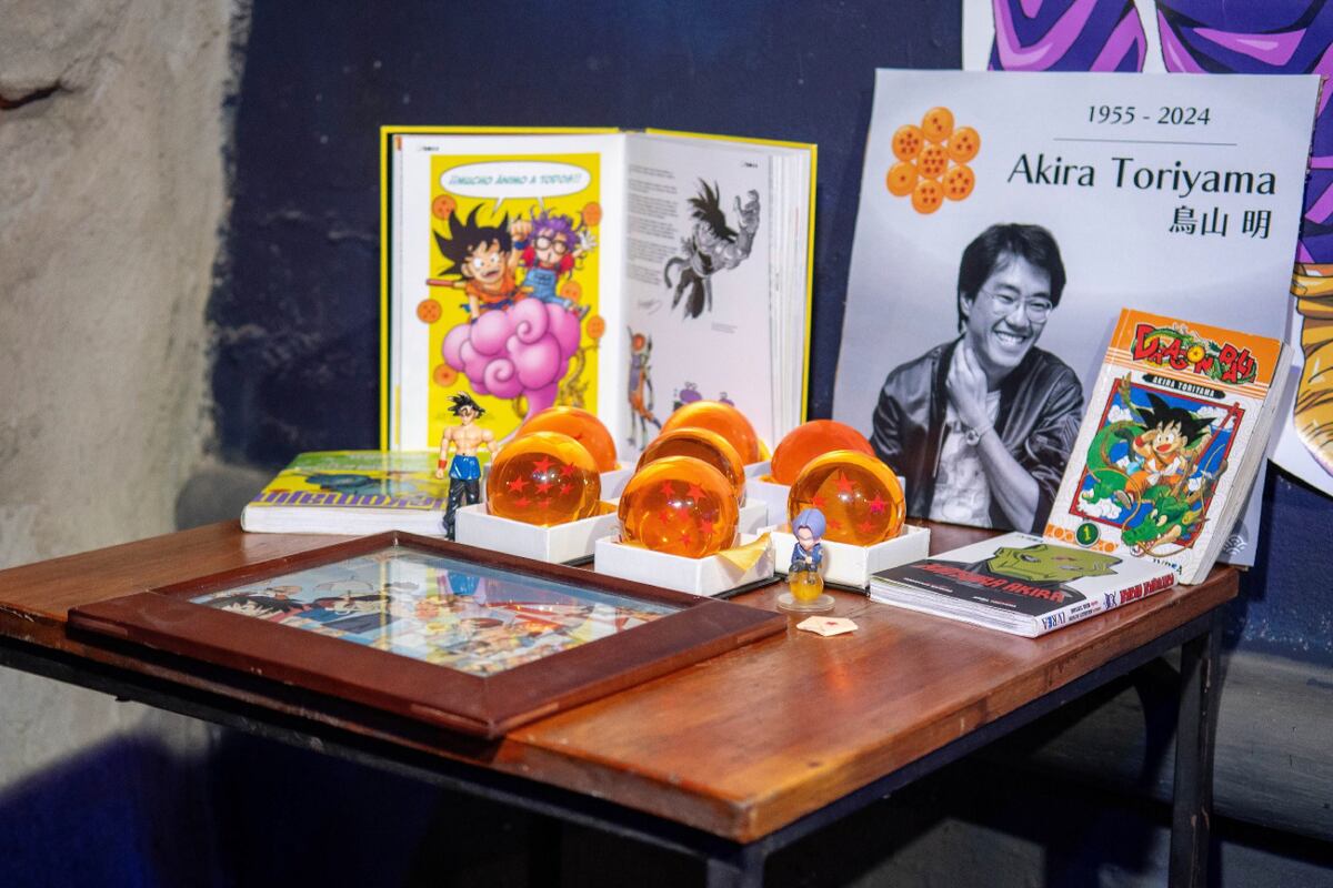 El homenaje a Akira Toriyama en la Kame Hame Kon. (Gentileza Kame Hame Kon/Foto: @zeros.nob.)