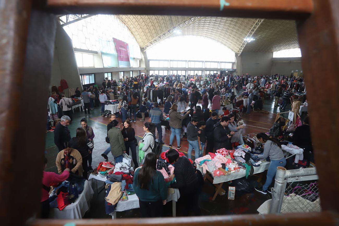 Feria Circularte, en Embalse, valle de Calamuchita. (La Voz)