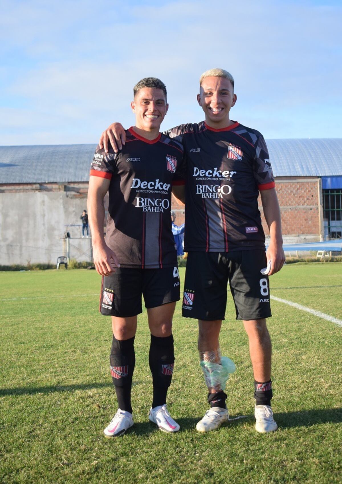 El mediocampista cordobés de 24 años Gabriel Sarmiento vive un muy buen presente en Sansinena. Saltó desde la Liga Cordobesa, en Argentino Peñarol. (Gentileza La Nueva)
